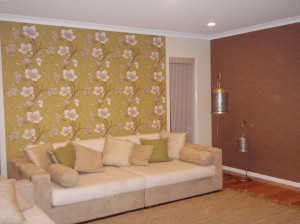 Vivid - Green, wallpaper for home interior
